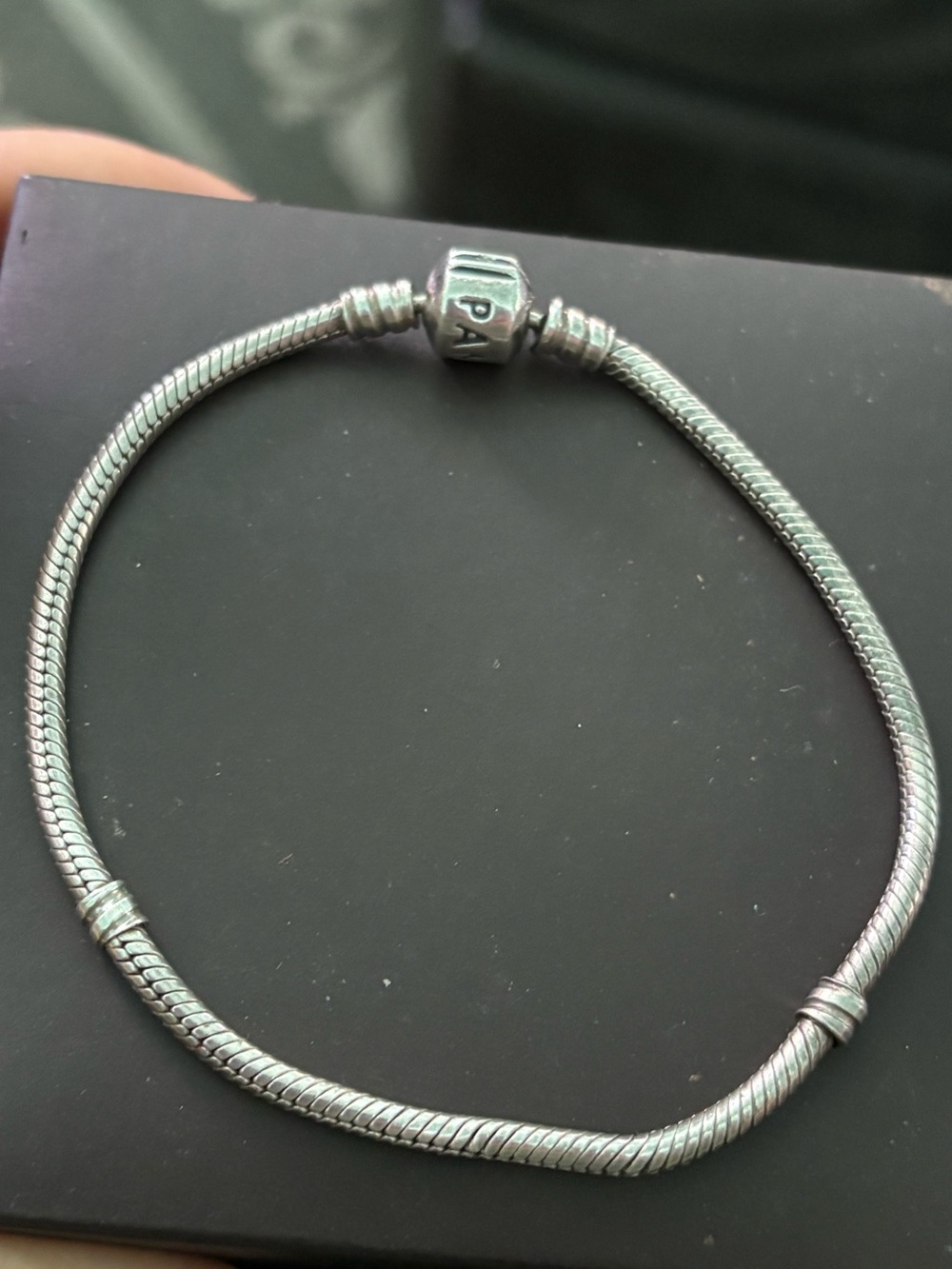 Pandora Sterling Silver Snake Chain Bracelet - Shiny Silver